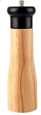 NEBE Macinapepe Pepe Macina Pepe Manuale Macina Sale e Pepe in Legno Frantoio Multiuso Macina Utensili da Cucina for la casa Macinapepe Manuale Macinaspezie (Color : 8 inch for Pepper)