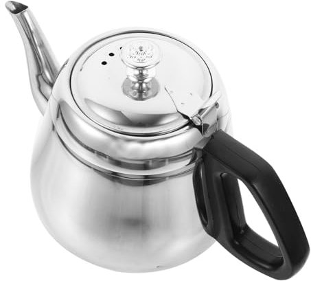 IMIKEYA Teiera In Acciaio Inox Teiera A Gas Stufa Caldaia D'acqua Cucina Teiera Teiera Picnic Bollitore Con Fischio Teiera Teiera Di Caffè Teiera Di Plastica