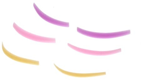 FRCOLOR 6 Paare Silikon Wimpernpads für Wimpernwelle mit Langanhaltendem Curl Wiederverwendbar Geeignet für Professionellen Salon und Heimgebrauch