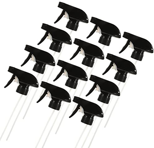 Sosoport 12piezas Boquillas Pulverizadoras De Repuesto Para Botella De Negras Accesorio Resistente Para Rociador Doméstico y Riego Compatible Con Pulverizadores Estándar Para Limpieza