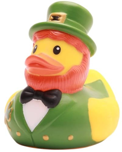 Duckshop I Badeenten United Kingdom I Schottland I England I Union Jack I Quietscheente I Quietscheentchen UK (Badeente Leprechaun)