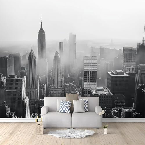 Fotomurales Decorativos Nueva York Papel Pintado 400x280 cm 3D Mural Nueva York Murales Póster Pared No Tejido Dormitorio Salón Paredes Decoración Fotomural Panorámico q1880