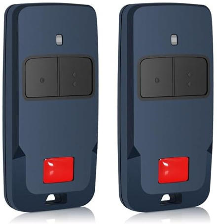 433 MHz Fernbedienung Handsender für MT COOL C2,MT 2 | MT 2A|, MT B RCB 02, TRC1, TRC2, TRC3, Rolling Code, 2 Kanäle Remote Control (2pcs)