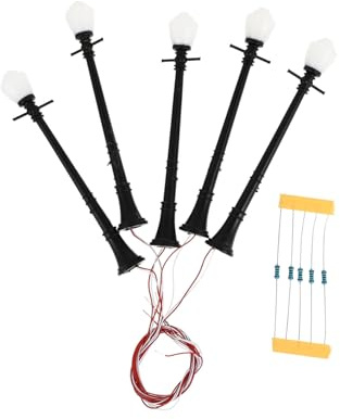 Homoyoyo Lampione Modello Da Giardino Decorazione Permpione Simulato Oggetti Di Scena Per Disposizione Delle Scene Materiale Di Resistente All Uso Lungo Termine