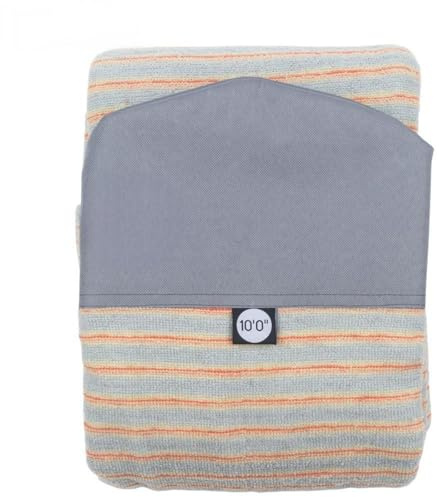 HABHYUDP 10'0 Surfen Longboard Zurück Tasche Set Socken Große Kapazität(Coral)