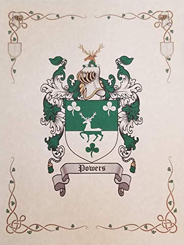 Mr Sweets Bast Coat of Arms, Family Crest 8.5x11 Print - Surname Origin: Spanish Spain