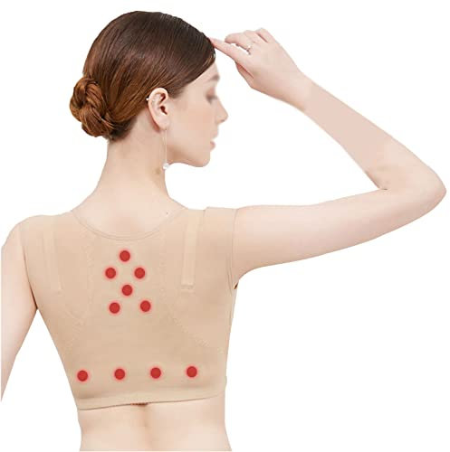 TUHFG Lisseur De Soutien Push-up pour Femmes pour Lisseur à Bosse Correction De La Posture Soutien-Gorge Soutien-Gorge Ceinture De Soutien De La Poitrine,Beige-L