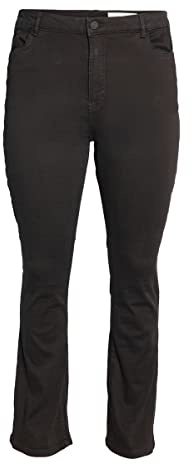 Noisy may Vaqueros elásticos para Mujer, Negro, 48W x 32L