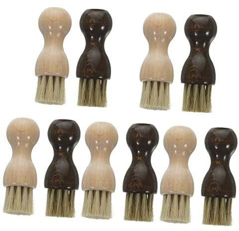 Levemolo 10pcs Suede Brush for Shoes Scrub Brush Shoe Polishing Kit Suede Multi-function