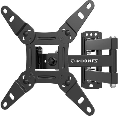 Full Motion TV Wall Mount with Swivel,Extension and Tilt for Most 13-42 inch LED LCD Flat Screen TVs & Monitors, Holds up to 44 lbs,Max VESA 200x200mm