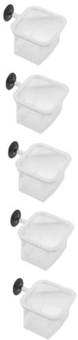 BESPORTBLE 5pcs Fish Tank Divider Net Small Fish Box Breathing Incubation Net for Tropical Tank Aquarium Accessory