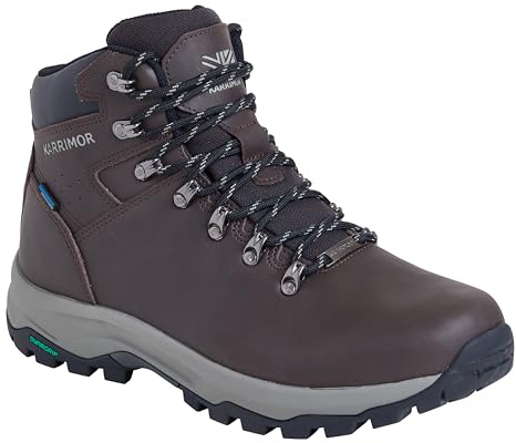 Karrimor Mendip 4 CH waterproof leather walking boot weathertite Brown UK 9