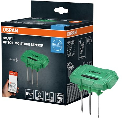 OSRAM SMART+ RF Jordfuktighetssensor IP67 Temperatur WiFi Grön | SMART+ WIFI Soil Moisture Sensor, Ambient Mood Light, grön, , 1-Pack