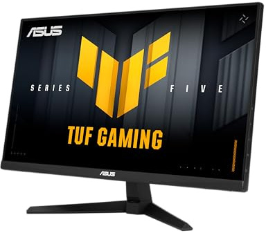 ASUS TUF Gaming VG259QMR5A - Monitor de 24,5 Pulgadas, Panel Full HD Fast IPS, 310 Hz (OC), 0,3 ms, Compatible con G-Sync AMD FreeSync Premium, ELMB Sync, 99% sRGB, DisplayWidget Center, Gaming AI