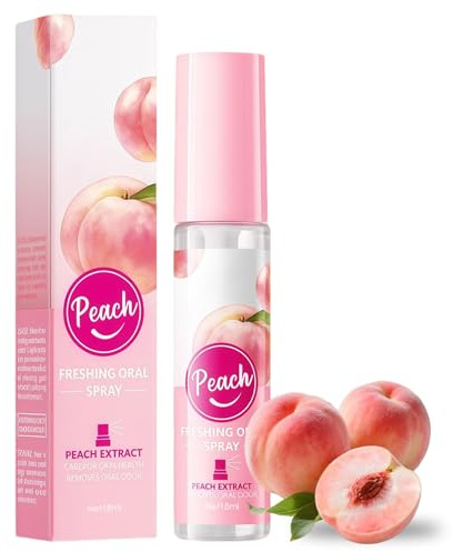 Spray Alito Fresco,Spray Alito,Rimozione 'Alitosi,Rinfrescante Per L'Igiene Orale Immediata,Cura Quotidiana Per La Bocca,Gusto Fruttato,18ml