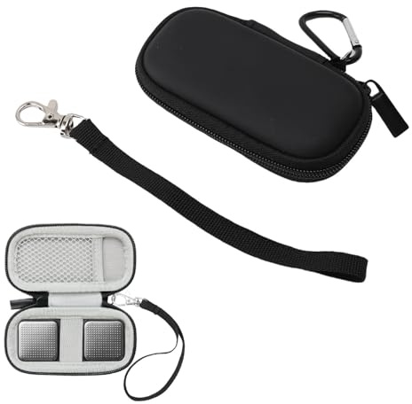SIXRUN Harte Schutztasche für KardiaMobile 6L EKG Aufbewahrungstasche mit Tragegriff für -Geräte Reisezubehör