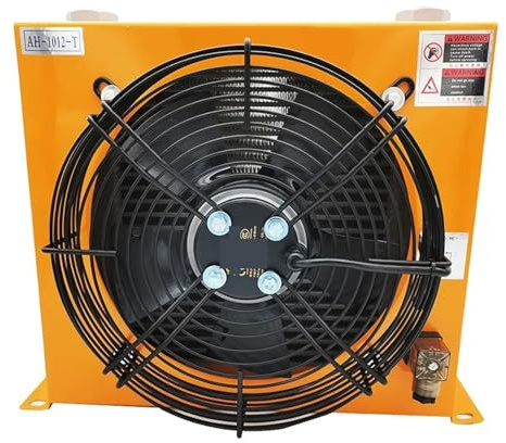 AH1012T 100L/MIN Radiatore aria idraulico Radiatore olio raffreddato ad aria Radiatori olio idraulici in alluminio con alette a piastra Operazione stabile