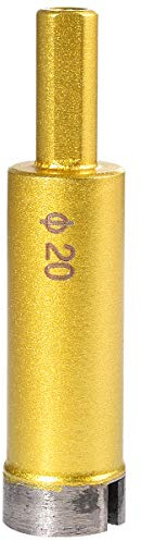 KATUR 20mm Dia Diamond Hole Saw Diamond Core Drill Bit, Masonry Hole Saw Porcelain Tile Hole Cutter for Marble, Glass, Slate, Ceramic, Granite, Quartz Gemstone