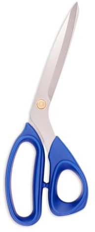 Victor Stoffschere in Blau ca. 23cm lang Schere zum schneiden von Stoff, Basteln und Nähen