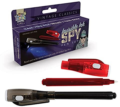 Funtime Gifts Invisible Ink Spy Pens