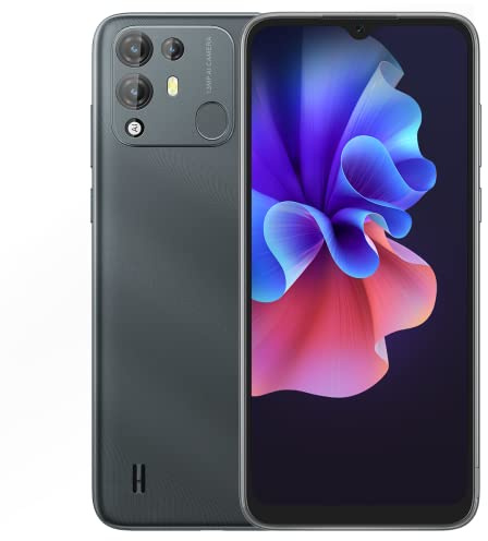 Blackview A55 PRO 4G Handy ohne Vertrag, Helio P22 Octa-Core 4GB+64GB, 5MP+13MP Kamera, 6,53’’ HD+ IPS, 4780mAh Akku, Android 11 DUAL SIM Smartphone GPS, Gesichts Entsperrung Fingerabdruck Schwarz