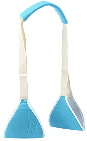 LIZEALUCKY Imbracatura per Braccio, 2 Colori Design Ergonomico Leggero Imbracatura per Braccio Regolabile Supporto per Spalla Distorsione Frattura Cinturino per Adulti E Bambini(Blu)