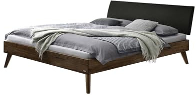 Hasena Trento Bett Caprile Nussbaum 2023 Kopfteil Smoke 120x200