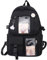 AUEJACKY Mochila escolar niñas,Adolescentes bonita bolsa,Mochila Escolar,Aesthetic Mochilas Niña,Ligera Mochilas Niña,ligera y con accesorios, para la escuela y el tiempo libre