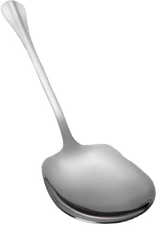 Cucchiai da portata – Utensili da portata in acciaio inox | Grande cucchiaio da portata multiuso | Cucchiaio da zuppa per raccogliere riso, mescolare insalate e mangiare facilmente