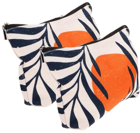 TOVINANNA 2stücke Schminktasche Für Reisen Mit Reißverschluss wasserdichte Kosmetiktasche Reise-schminktasche Kulturtasche Make-up Tasche Leicht Und Tragbar Für Damen