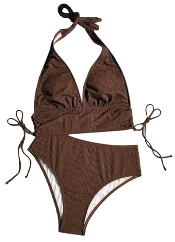 Maillot De Bain Femme Grande Taille Transbronzant Noir 2 Pièces Bronzant Bikini Shorty e Tankini Tanga String Grossesse Ensembles Maillots Deux Blanc
