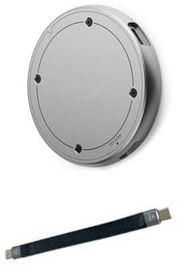 2230 2242 NVMe Laufwerksgehäuse mit 100 W Ladung, 10 Gbit/s Festplattenbox, USB C 3.2 Datenspeichergehäuse, tragbare Hartschale