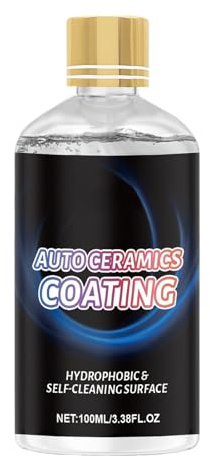Sellador de cerámica para automóviles, 100 ml, de larga duración, abrillantador para moto, para propietarios de camiones, entusiastas de los detalles, sedanes, SUV, motocicletas, conductores