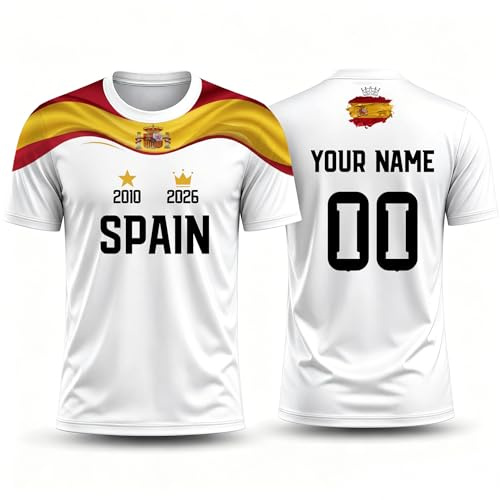 2026 Maillot Foot Personnalisé Enfant T-Shirt Football Homme | Tissu respirant à séchage rapide, personnalisable avec nom et numéro, tailles pour enfants et adultes, idéal pour les matchs