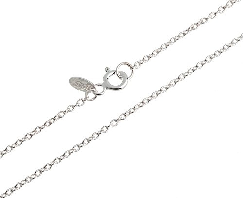 Ärvkedja, silverkedja för barn 1,6 mm – 925 silver – valbar längd 32–37 cm, Sterlingsilver, Ingen ädelsten