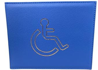 REQUISITE NEEDS Disabled Blue Badge and Timer Holder Wallet Protector Disability Parking Permit Holder