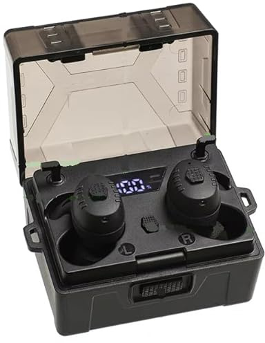 Omana Electronic Shooting Earplugs Totems Noise Canceling Hearing Protection Earmuff for Hunting/Tactical Shooting/Military/Music Events