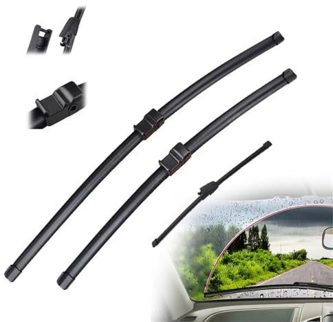 BMDBD Wischerblätter Vorne Und Hinten Für V&w Für Golf Plus 5M1 2005-2009 Windschutzscheiben-Fensterbürste 28 28 13 Scheibenwischer