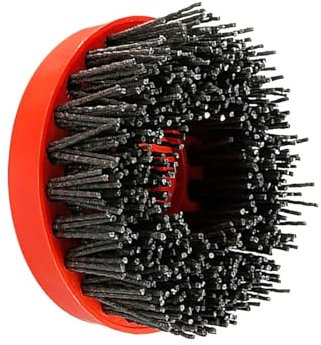 HDUNGM Spazzola abrasiva Rotonda da 4 Pollici e 110 mm for lucidare superfici in Quarzo, Marmo e Granito