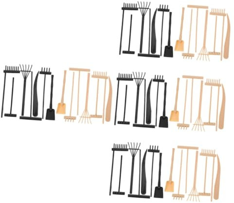 TOYANDONA 56pcs Zen Garden Rake Creative Meditation Tools for Desktop Decor Includes Rakes for Japanese