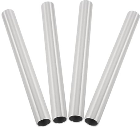 iplusmile Zeltstangen Halter aus Aluminiumlegierung 4 Stück Zeltstangenrohre als Zubehör für Zeltreparatur Vielseitig und Verschleißfest für Camping Trips