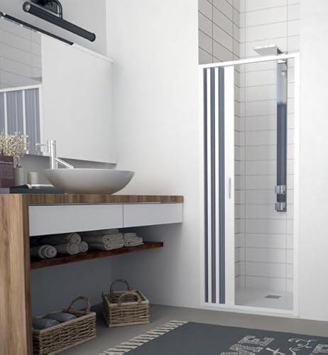 Duschtür Rimini, Nischendusche 100-80 cm