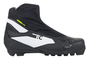 Fischer RC Classic WS Womens Cross Country Ski Boots (Black/White, 40)