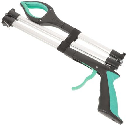 TOYANDONA Tragbarer Müllgreifer Faltbar Aus Aluminiumlegierung Und Pp Ergonomische Müllzange Für Haushalt Und Garten Rutschfester Griff Für Schwere Gegenstände