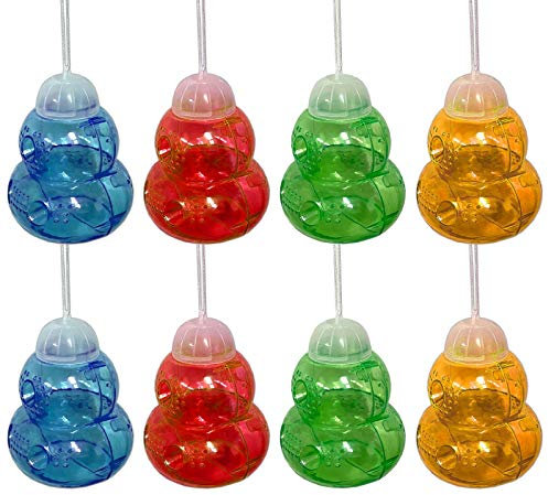 HAC24 8er Set Wespenfalle Insektenfalle Kunststoff Bunt Wespen Falle Insektenschutz Fliegenfalle Wespenabwehr Moskitofalle Fliegenfänger Wespenschutz