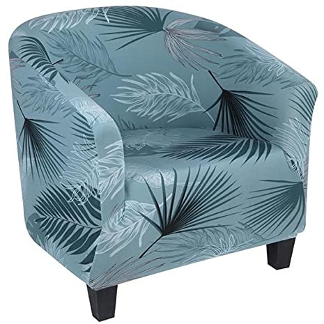 Cocktailsessel Hussen Sesselschoner Sesselüberwurf Sesselhusse Sesselbezug Jacquard Elastisch Stretch Tullsta Bezug für Cafe Stuhl Sessel (Color : #3, Size : 2PCS)