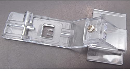 CKPSMS Marque-#H10813 Pied pour Dentelle Plate Compatible avec/Remplacement pour Pfaff Marque coverlock 3.0,4.0 Husqvarna Marque Huskylock S21,S25 Singer Marque 14T948,14T957,14T967DC,14T968DC
