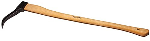 EURO-Sappie, 0,95 kg, farblos lackiert mit USA-Hickorystiel, 85 cm