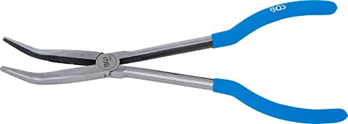 BGS 4406 | Pince téléphone | extralongue | coudée 45° | 280 mm