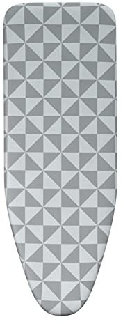 EMISOO Bügeltischbezug Bügelbrettbezug, 90x30cm 120x38cm, 100% Baumwolle Bügelbrett Bezug Mit Kordelzug, Bügelbezug Universalcover Dampfdurchlässig Schnelles Bügeln (Size : 36x12 (90x30cm))